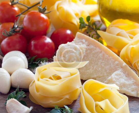 Linguine with Two-Cheese Sauce